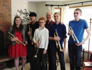 Sarah, Robert, Finn, Glenn Ledbetter, Erik, and Vaughan